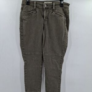 Lucky Brand Womens Brooke Skinny Olive Utility Jeans‎ 8/29